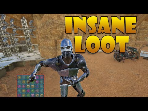 Raiding A Rathole for Insane Loot and Underwater Cave Upgrades - Ark PvP