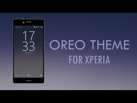Oreo Theme for Xperia Video