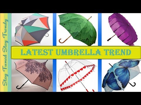 Unique latest umbrella ideas