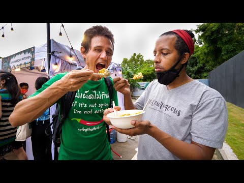 Eating at Asia’s Biggest Plant Based Food Festival!! | Bangkok, Thailand