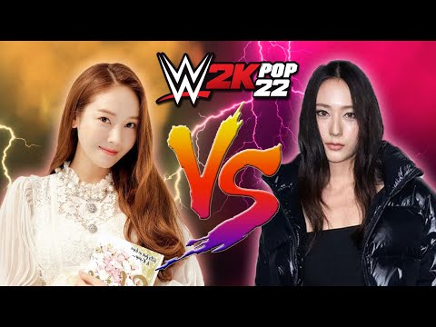 Jessica vs Krystal (Requested) - SNSD vs f(x) - Single match - WWE 2K POP #pae8tube 23/11/22