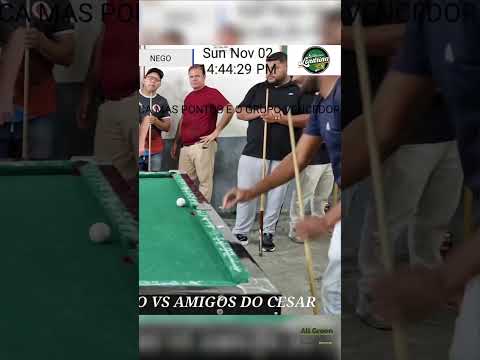 QUE PREPARAÇAO FOI ESSA NEGO DE QUERENCIA DO NORTE?👏👏#SINUCA#VIRAL#BILHAR
