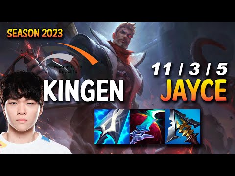 HLE Kingen JAYCE vs SION Top - KR Ranked