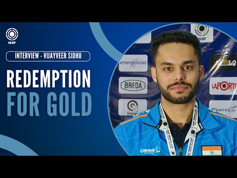 Interview | Vijayveer Sidhu 🇮🇳🥇 25m Rapid Fire Pistol Men - ISSF World Cup Buenos Aires