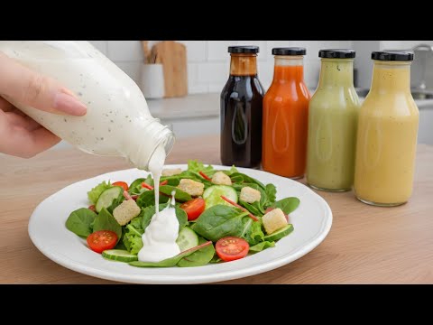Never Buy Salad Dressing Again! Make Fresh, Healthy Dressing at Home | Tracy Tips