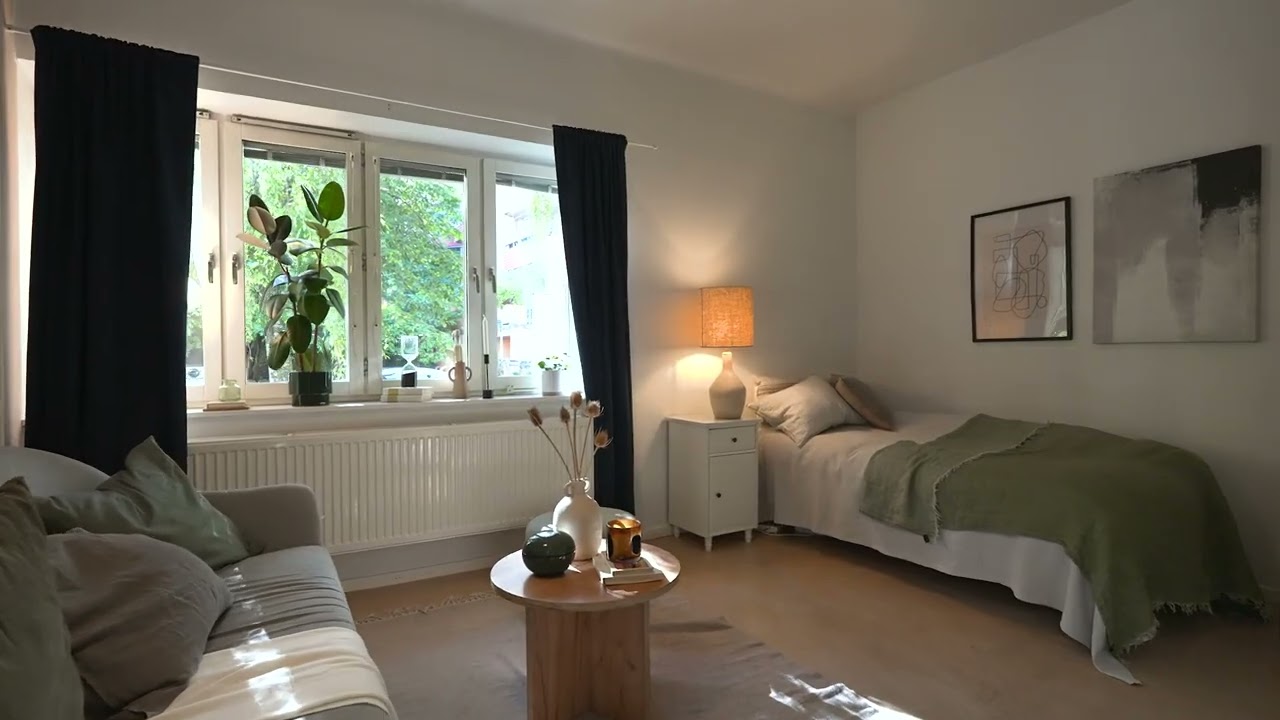 4 rum Lägenhet på Lustigkullavägen 6 Gröndal Stockholms kommun - video