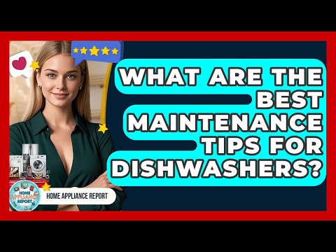 What Are the Best Maintenance Tips for Dishwashers? - Home Appliance Report
