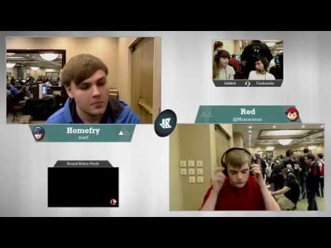 [Crash the Hall of Fame Sm4sh — 10/2/16] RR Pools: Homefry (Marth) v. Red (Ness)