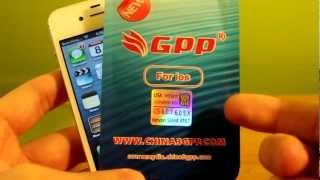 How To Program GPP Sim To Unlock Other iPhone 4S Carriers/ iOS 6.0 6.0.1 Sprint Verizon Att TMobile