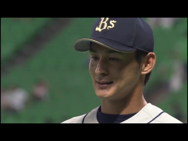 バファローズ・梶本勇介選手ヒーローインタビュー 8月30日 福岡ソフトバンクホークス 対 オリックス・バファローズ