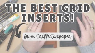 Grid Inserts from Creffectivepaper (with pen testing) 