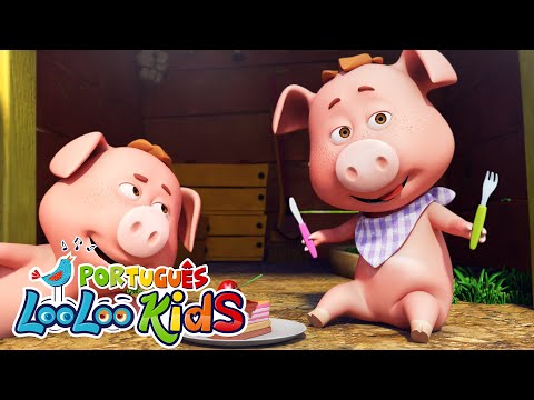 🐷 Esse Porquinho Foi à Feira! Canção Divertida Infantil | LooLoo Kids Português 🎶💖