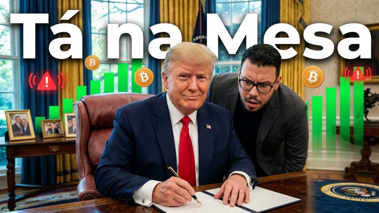 AO VIVO URGENTE! GRANDE ANÚNCIO DA CASA BRANCA PARA O BITCOIN E MERCADO CRIPTO!