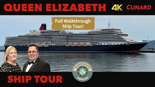 Queen Elizabeth Ship Tour | Full Walkthrough | Cunard