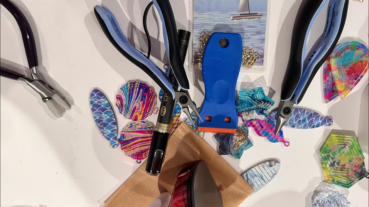 Supplies Needed for Spinner Earrings!