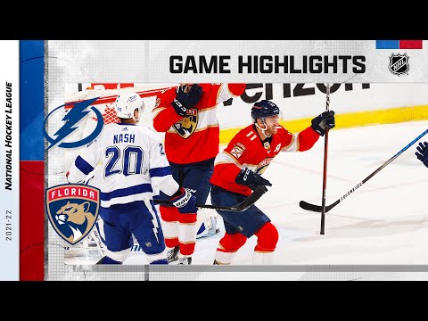 Lightning @ Panthers 12/30/21 | NHL Highlights