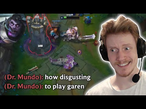 My Garen made this Mundo Rage in all chat :D