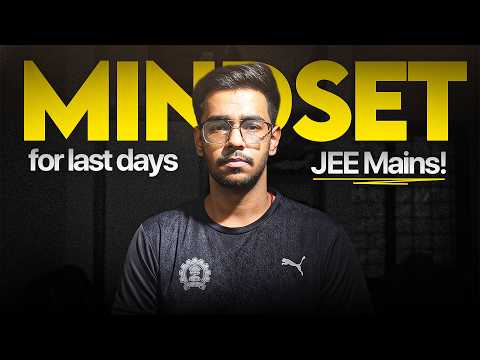 No Confidence before JEE Mains? Watch this.