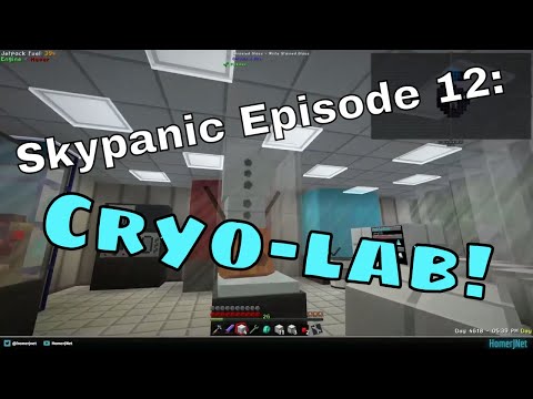 Minecraft: Skypanic Modpack - Episode 12: Cryo-lab!