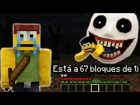ESTE MOD DE MINECRAFT ME HIZO LLORAR (EVIL HUNTER MOD) (momentos divertidos)
