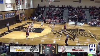 Rochester Boys Basketball vs Winamac