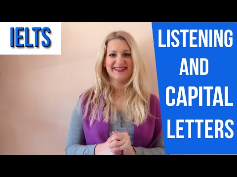 IELTS - Can I write in ALL CAPITAL LETTERS?