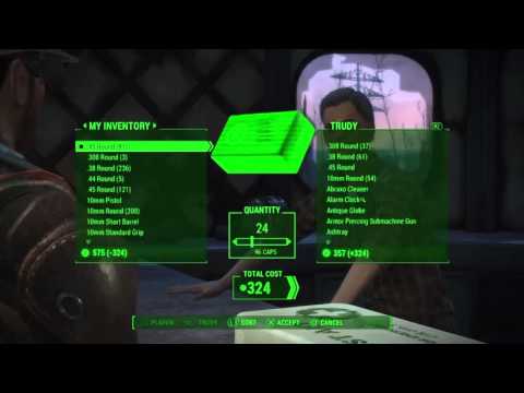 Fallout 4 infinite money glitch at vendors guide