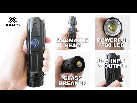 XANES W69 Flashlight - Zoomable - Powerbank - Powerful - 50% OFF!!!