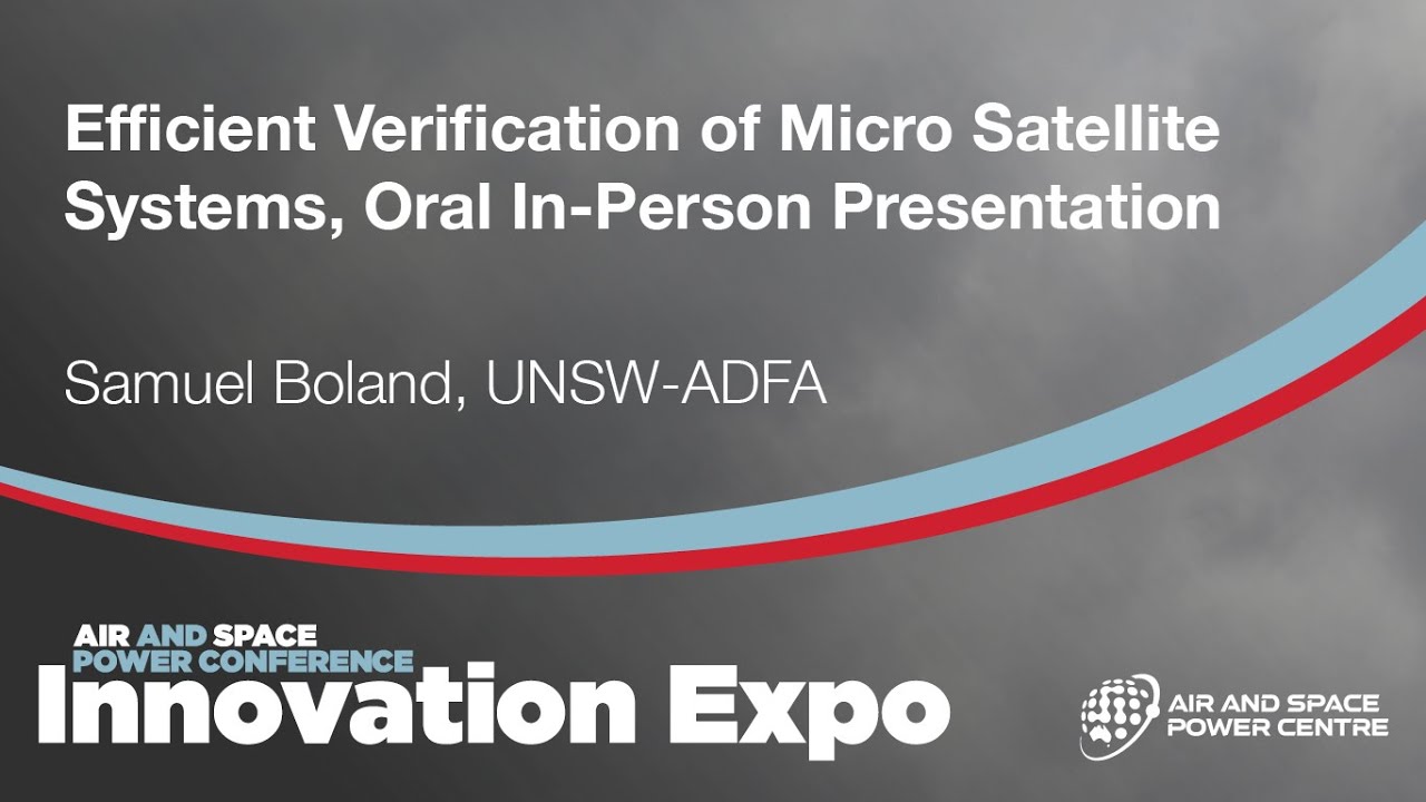 Efficient Verification of Micro Satellite Systems - Samuel Boland
