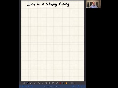 Introduction to infinity-category theory - David Gepner