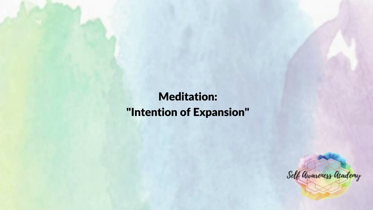 "Intention of Expansion"