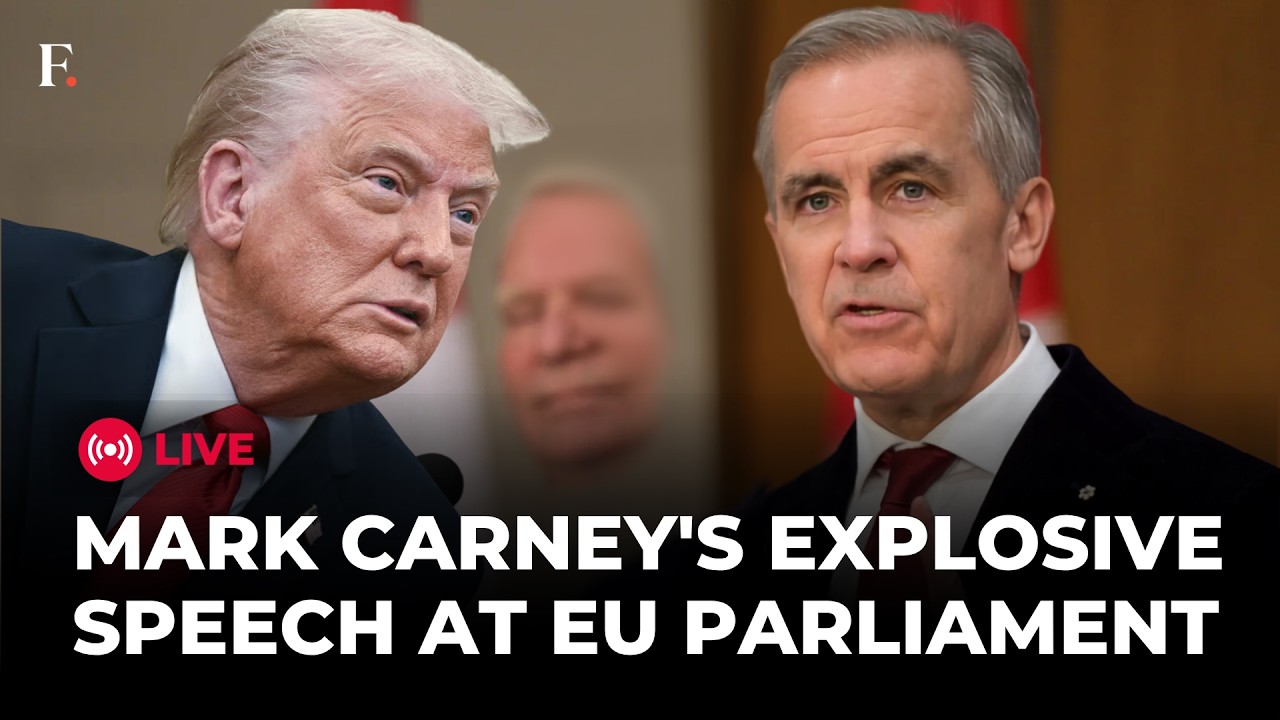 Mark Carney LIVE: 'Enough Of US...': Canada PM's Blistering Speech At EU Parliament | LIVE