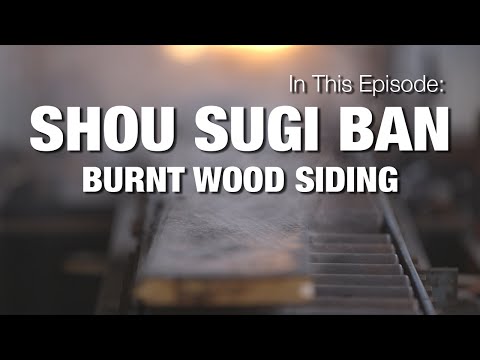 Charred Wood Siding - Shou Sugi Ban