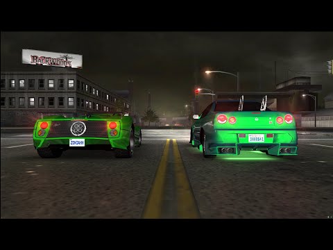 MIDNIGHT CLUB 3 GAMEPLAY 4K (2160p) [PCSX2 1.7.0] SKYLINE X ZONDA C-12 S