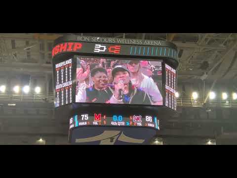 Dawn Staley Addresses FAMS after Elite 8 Victory Over Maryland | 3.27.2023