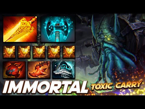 Necrophos Immortal Toxic Carry Boss - Dota 2 Pro Gameplay [Watch & Learn]