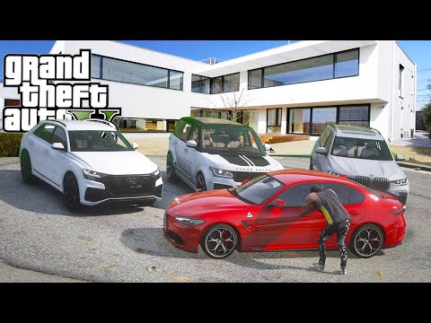 TORNO A RUBARE AUTO COSTOSE! - GTA 5 MOD VITA DA GANGSTER (6) #61