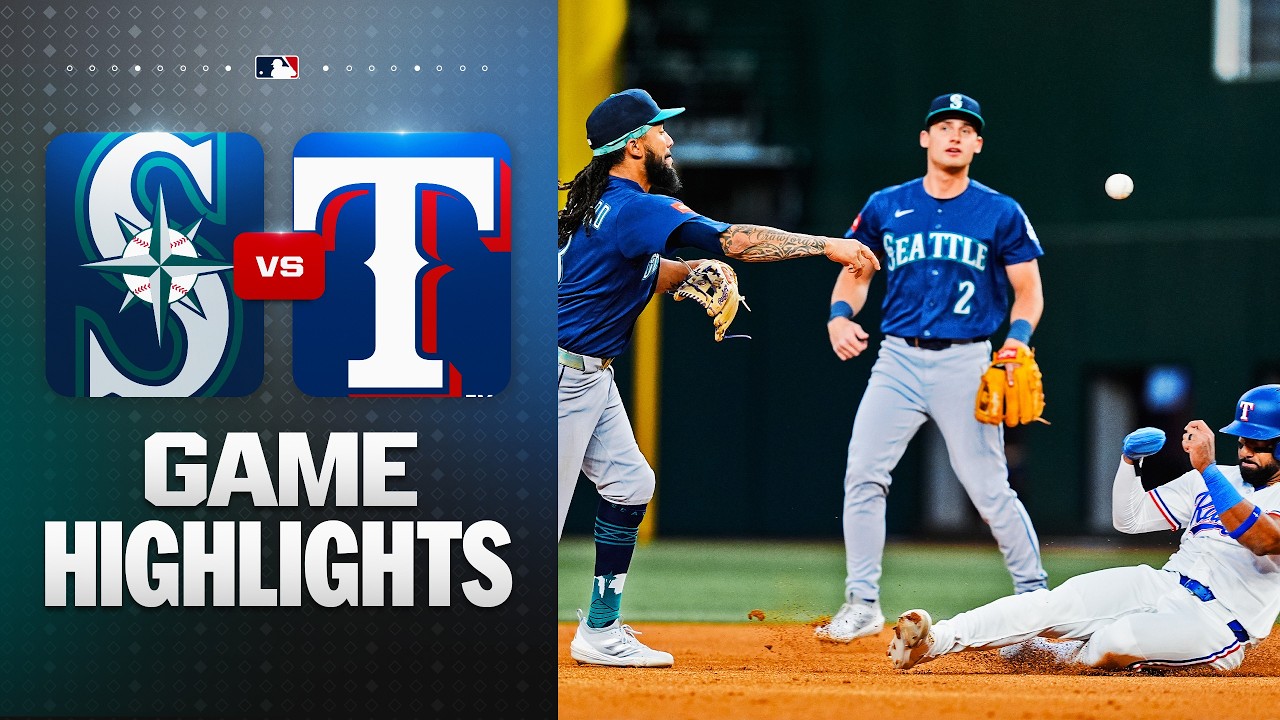4월8일 텍사스 시애틀 MLB 하이라이트