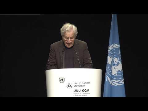 UNU-GCM hosts Prof. Noam Chomsky – 2016 Annual Guest Lecture with Prof. Noam Chomsky