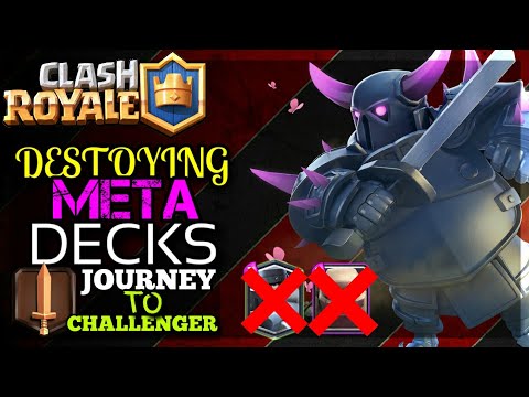 DESTROYING META DECKS ! | CLASH ROYALE