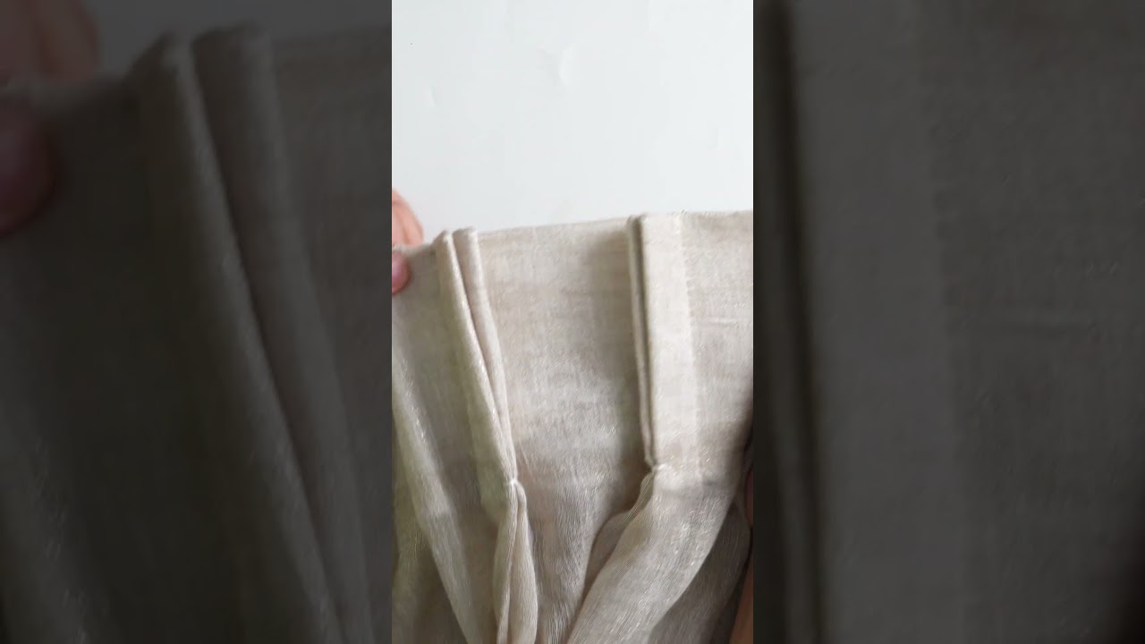 Installation Guide for Pinch Pleat Header Custom Curtains | TheHues Studio