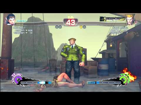 Mffarmer7 (Sakura) vs Nagai minoru (Guile)