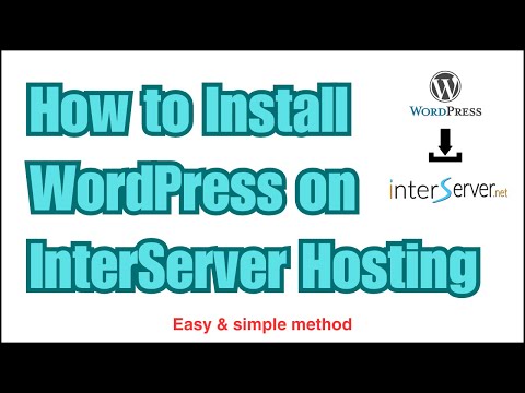 How to Install WordPress on InterServer Hosting
