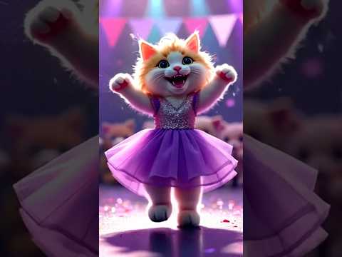 Cute Cat Dance | Duri Duri Dam Dam Song #shorts #catshorts #catvideos #catdance #dudidudidam