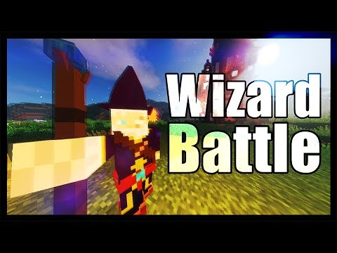 WIZARD BATTLE - Minecraft IN-GAME Animation