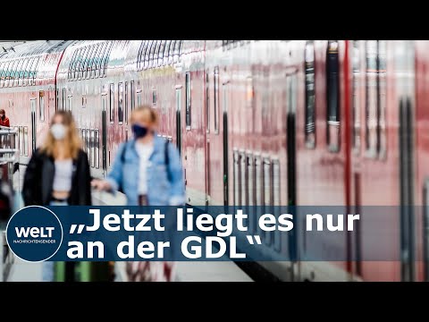 BAHNSTREIK: Deutsche Bahn will der GDL mit Angebot entgegenkommen I WELT News