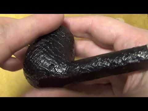 Pipa Dunhill Shell Briar gruppo 4-4110 con vera in argento 6mm (2023) - DHSH245