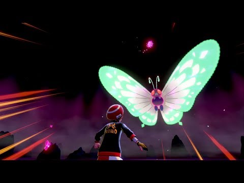 Encontrar y Conseguir Butterfree GIGAMAX Pokemon Escudo