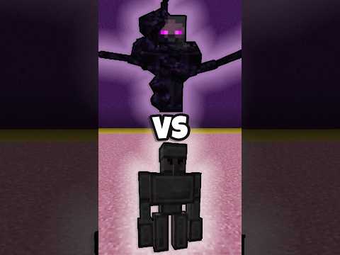 Symbio Monster vs Netherite Golem - Epic Minecraft Fight!