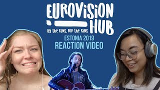 Estonia | Eurovision 2019 Reaction Video | Victor Crone - Storm
